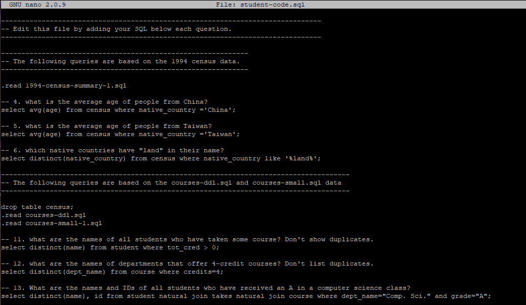 is a very valuable skill when working in bash. This assignment will