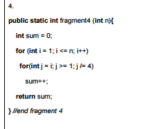 JAVA: Give tight big O-estimates for the run times of the following