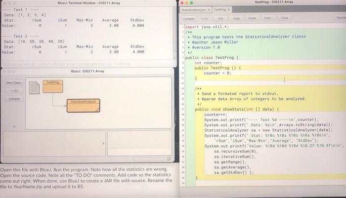 code so the statistics come out right. Terminal WinCHS211 Array Testros-C5211 Army