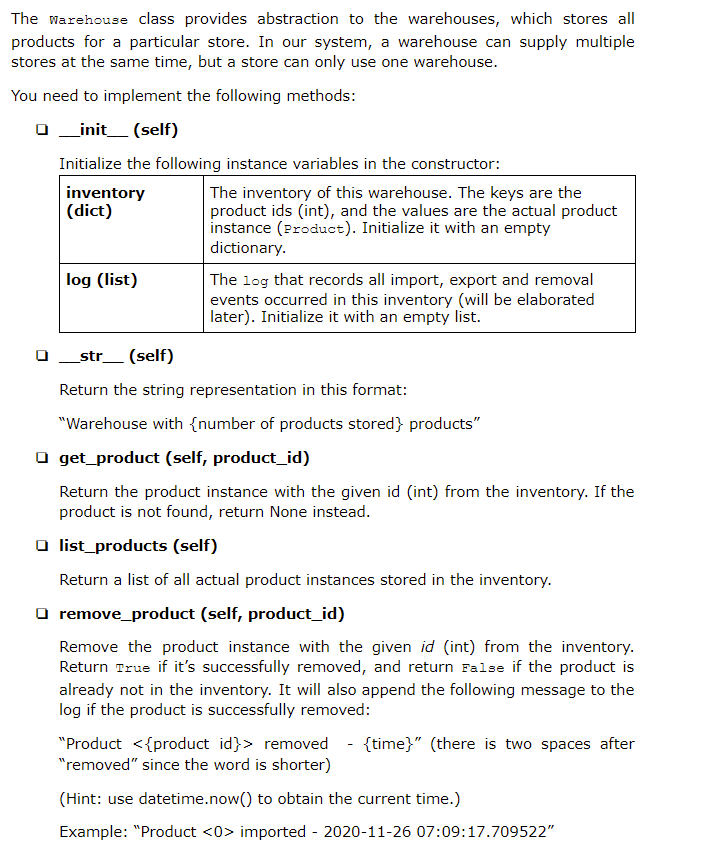 USE PYTHON3; DO NOT IMPORT ANY PACKAGES Please do both part 2