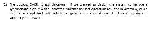 structures and gates, design the least-significant two bits of a register with