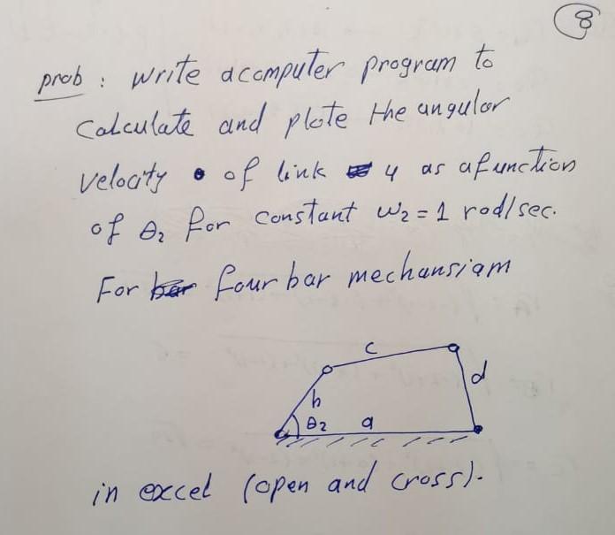 Please, I want an active solution to this question by Microsoft Excel