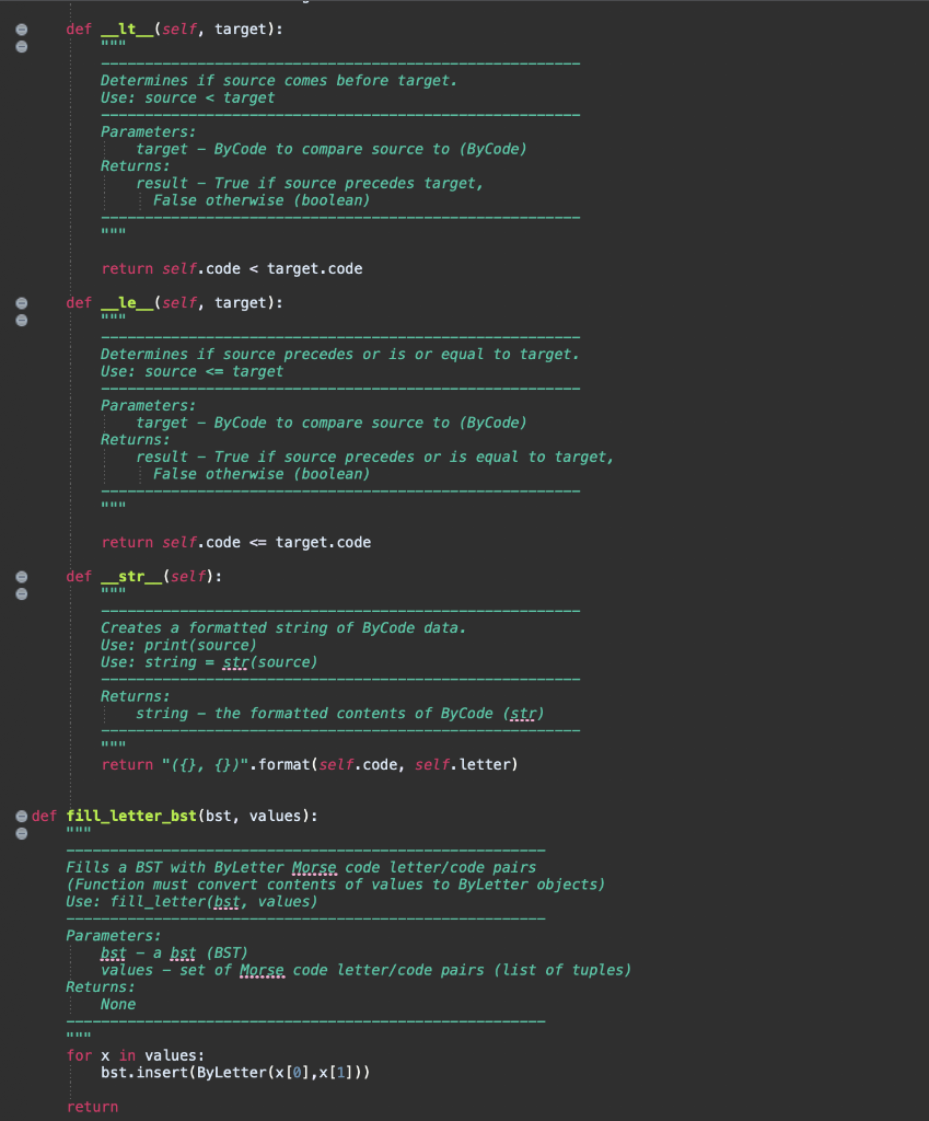 Which of these is likely to be the most efficient tree? How
