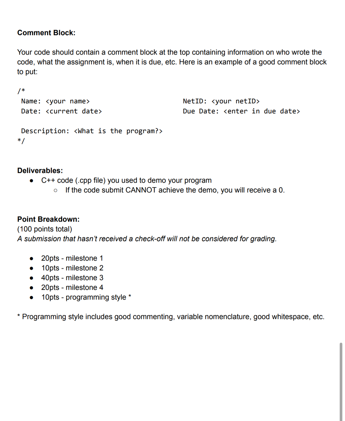  CSE 1384- C++ Basics Lab 2 Objectives: Practice getting input from