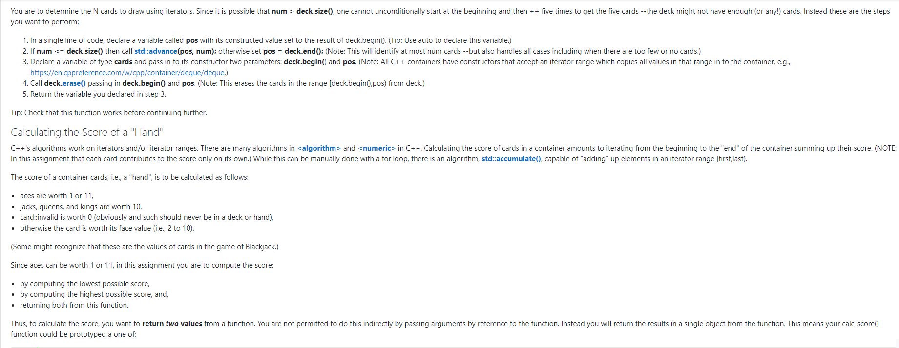 { invalid=0, ace=1, jack=11, queen=12, king=13 }; enum suit_type : char {