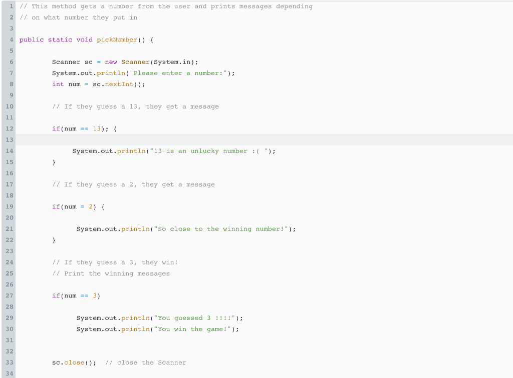 There are multiple errors in the following code segment. Some errors may