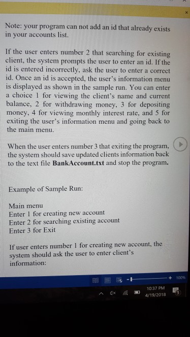 the account. .A private String data field named LastName for the account.