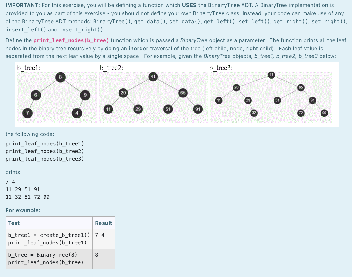 python please IMPORTANT: For this exercise, you will be defining a function