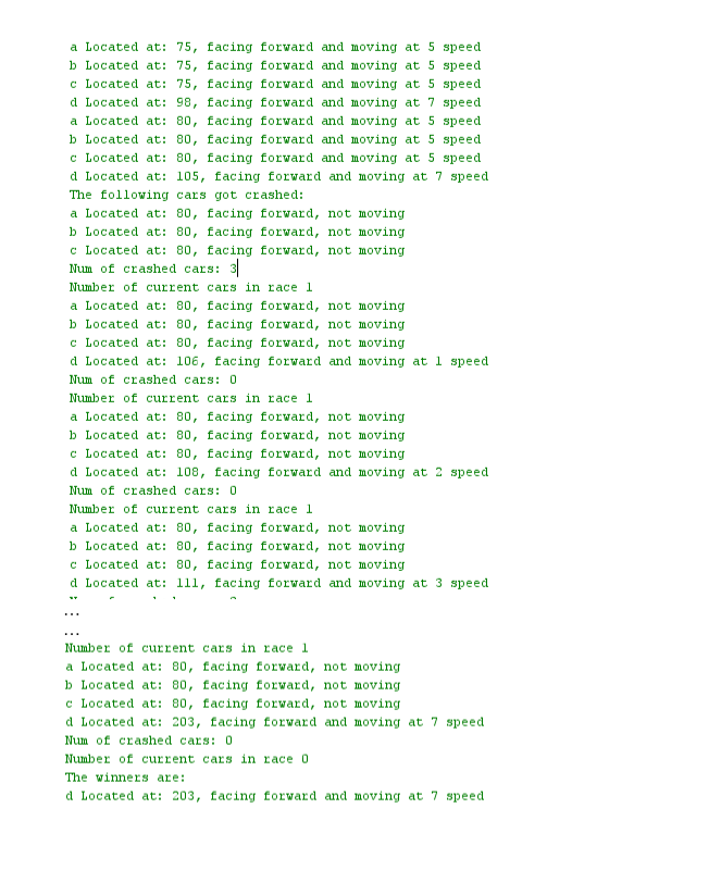 The idea is that the location data member stores where on a