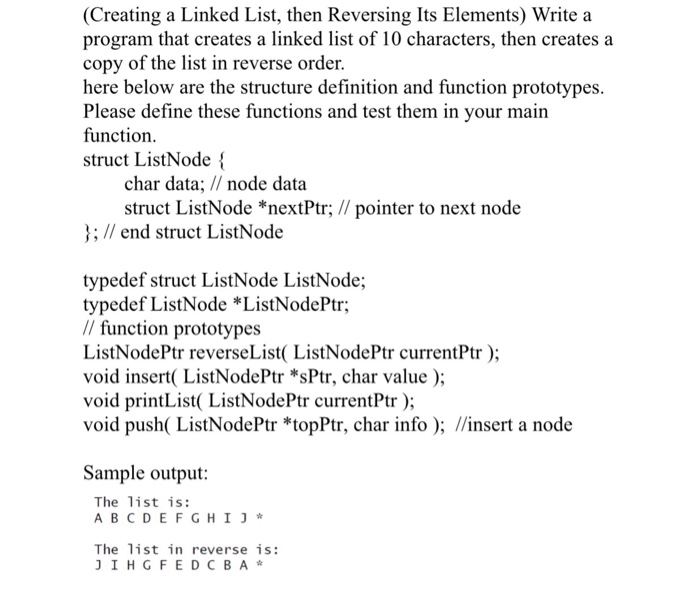  I am using Netbeans and C++ (Creating a Linked List, then