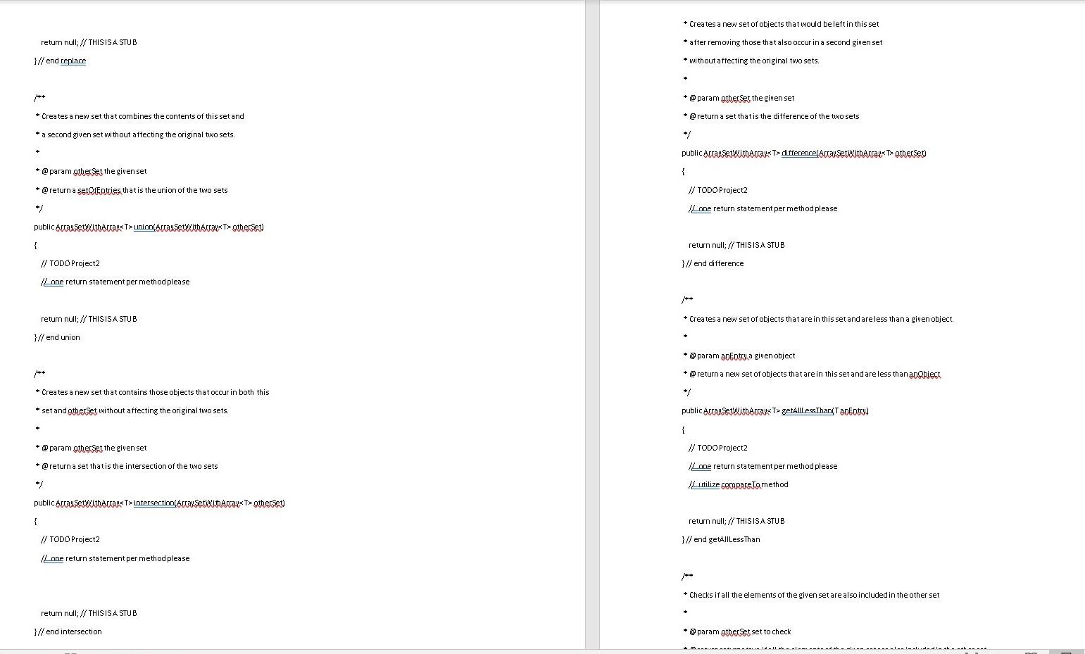 main use your own scenarios * Creates an empty array having a