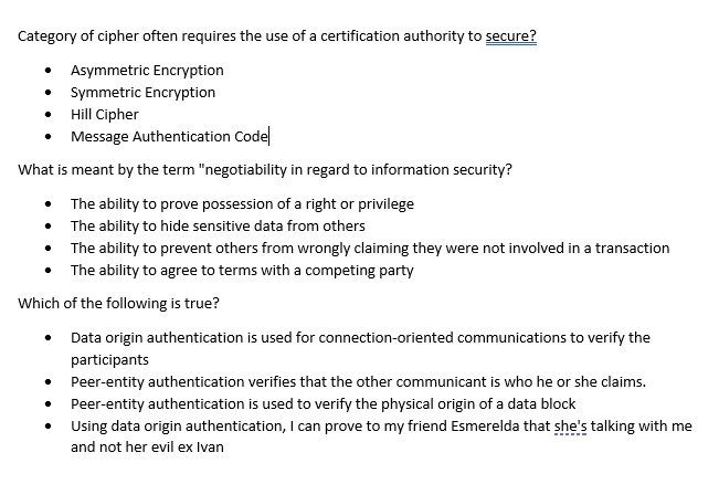 Need help with this Encryption Homework assignment. Category of cipher often requires
