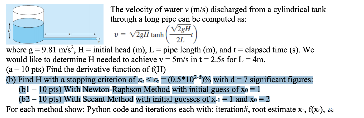 Please answer parts A and B and PROVIDE PYTHON CODE. This is