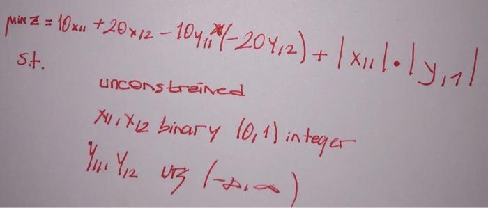  can you write this unconstrained nonlinear model matlab code with two