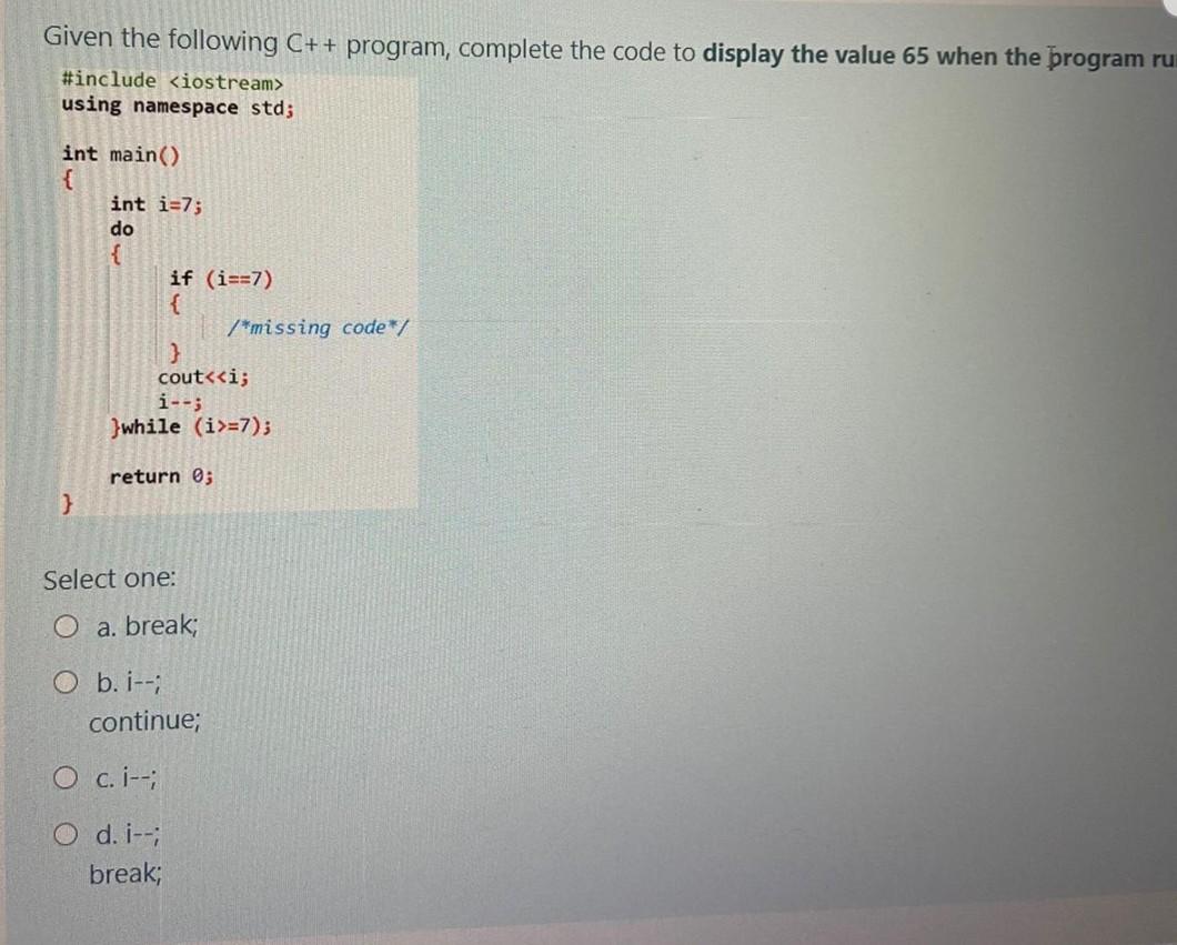 there is a logical error in the program O c. hello O