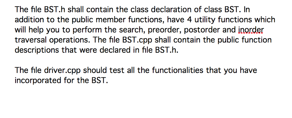 the tree : 1) Insert a node in the tree 2) Delete