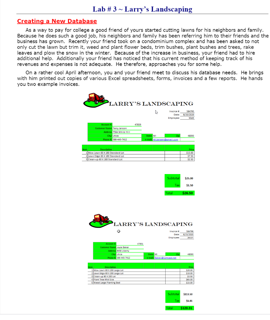 Please help me with this .... Thank you. Lab # 3 ~