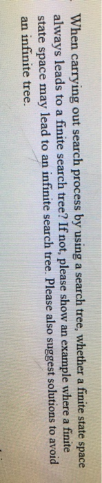  When carrying out search process by using a search tree, whether