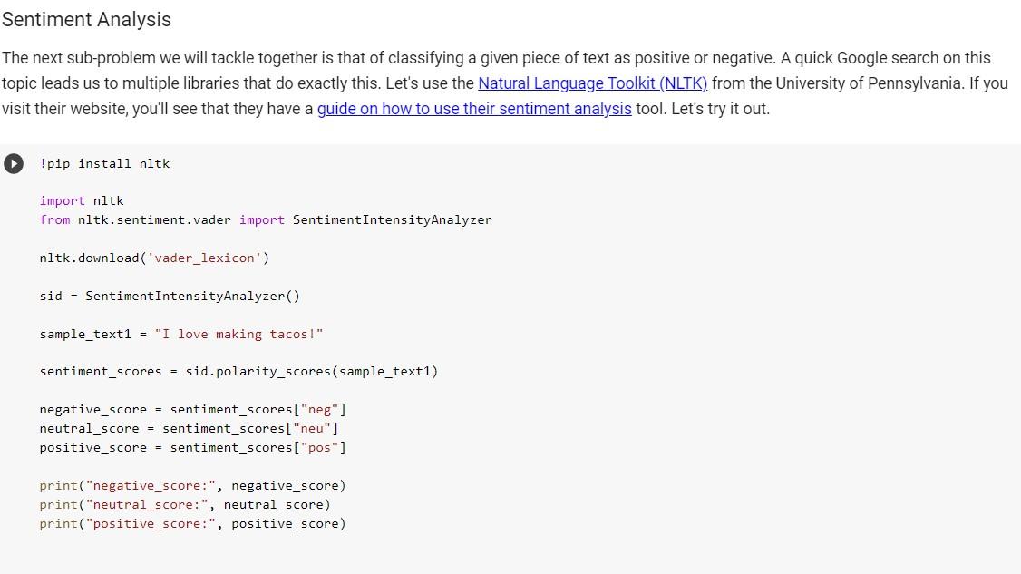 positive discussions first. He wants to 1) identify all the discussions people
