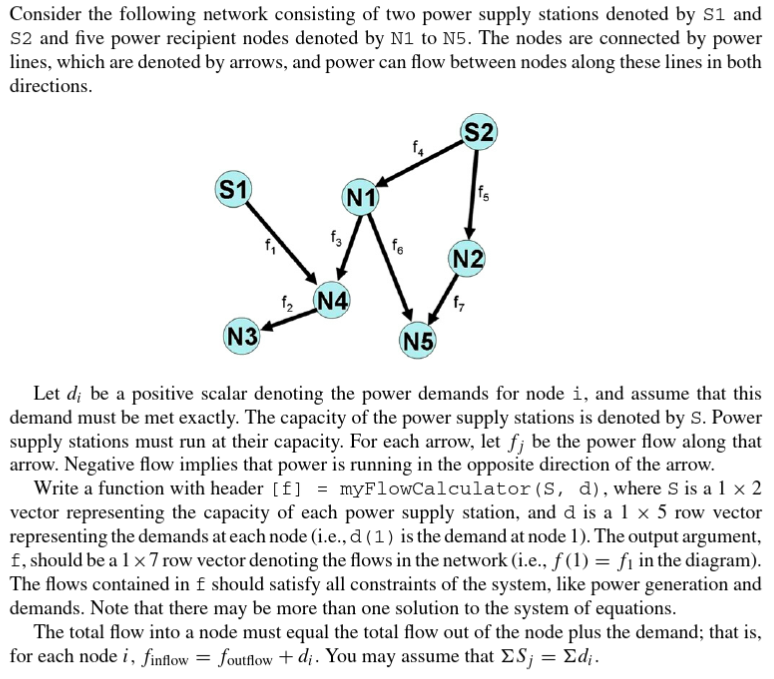  ---I only need the Matlab code for this problem!--- Consider the