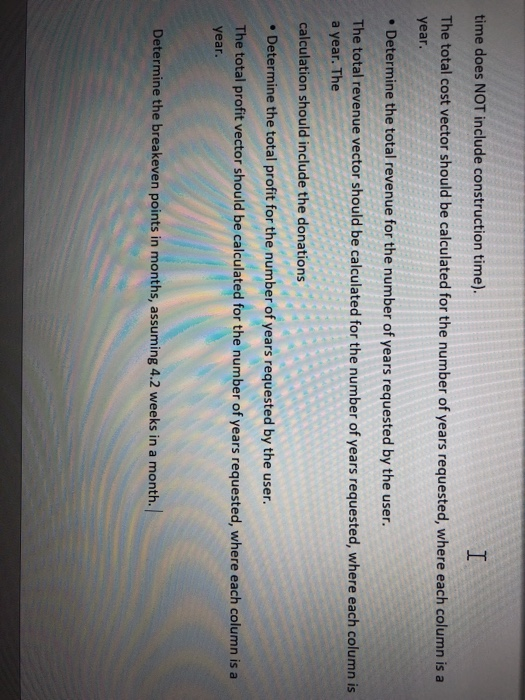 different options, not including the headers at the top of each column