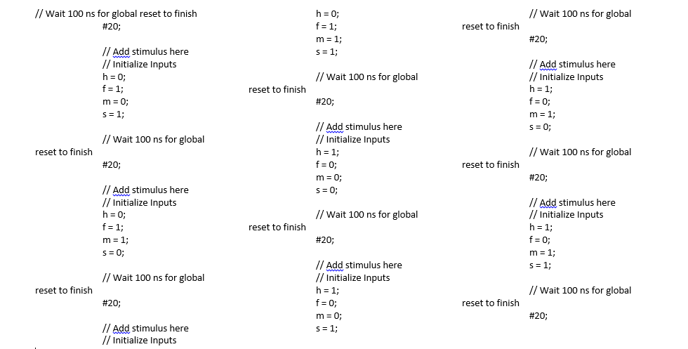 because it took up too much space). Design the given system on