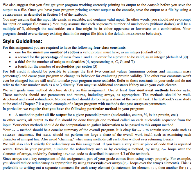 you are curious (this is not required), the National Center for Biotechnology