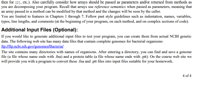 Information publishes many other bacteria genome files. The last page tells you