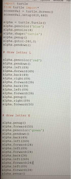  Hi need help fixing my code so it looks like the