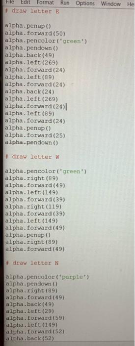 blue letters I draw on the picture (green box) I also need