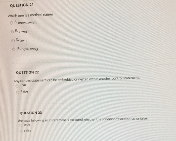 Java primitive types? Choose more than one. a. boolean b-double c, int