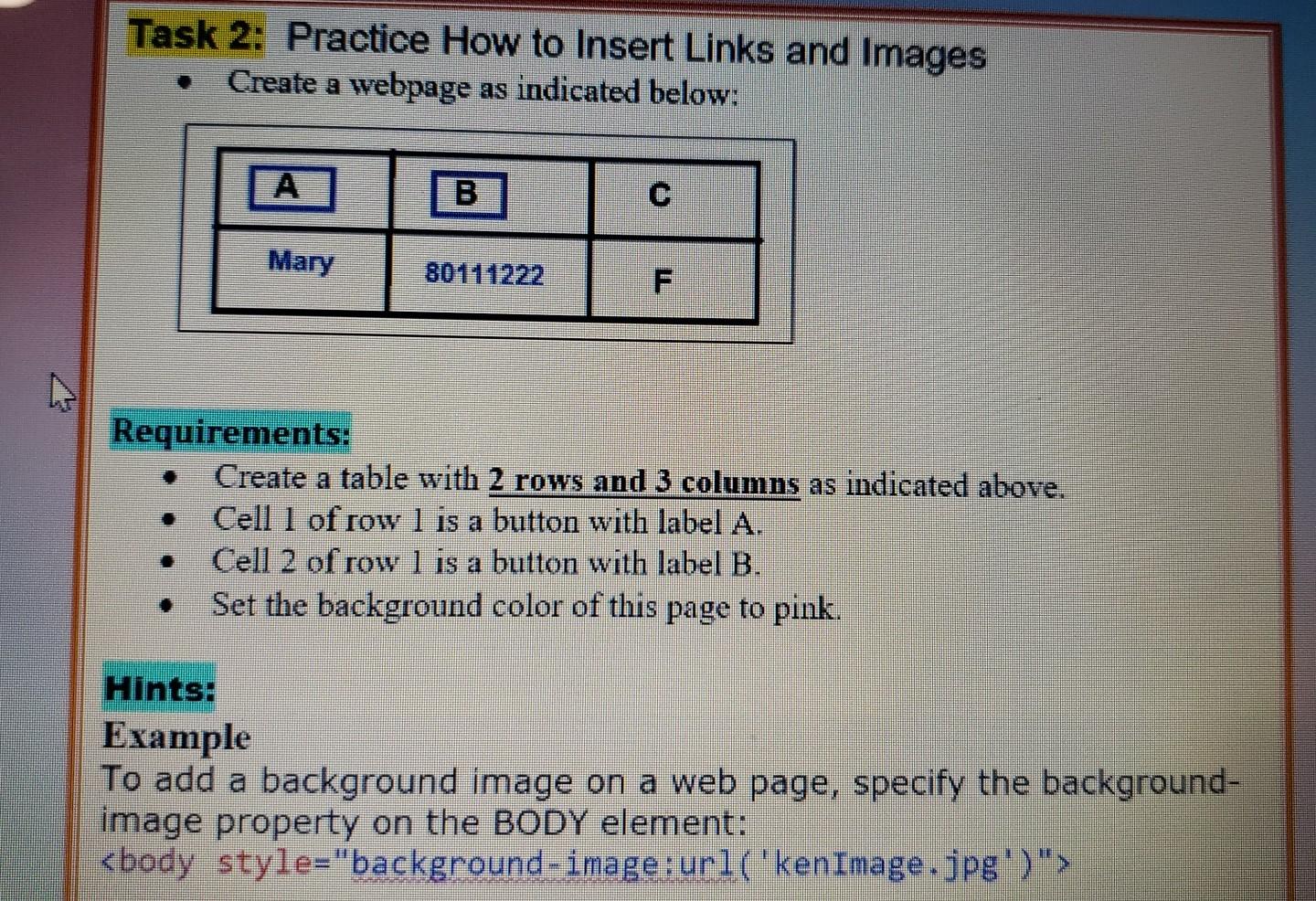 I need the program code and the screenshot of the output.