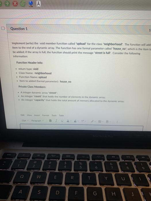 i need help making this in C++ i need it done asap