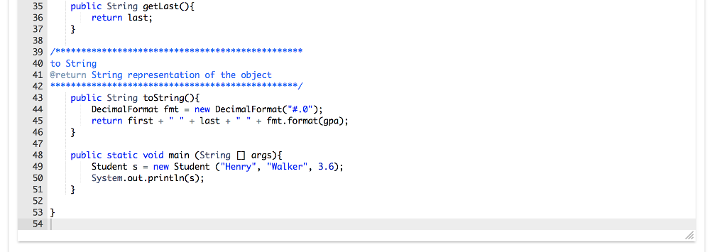 a method called dropStudent() as described below. Refer to Student.java below to