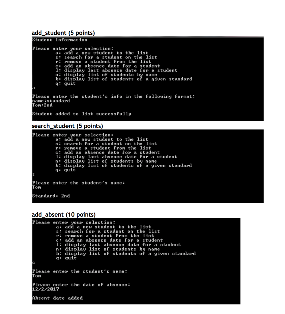// READ BEFORE YOU START: // Please read the given Word document