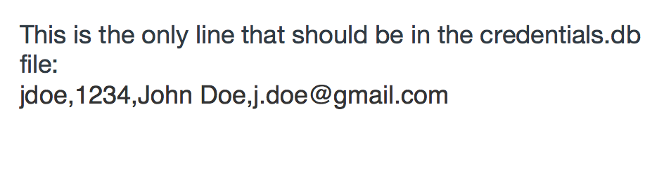 **PHP** Create a User Authentication page using the filename logon.php in a
