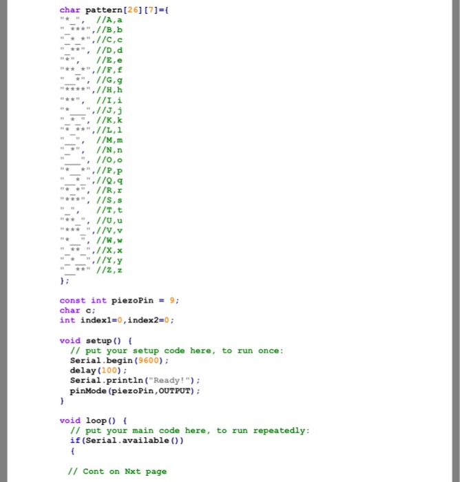 work (your approach to reading characters from the serial port, getting the