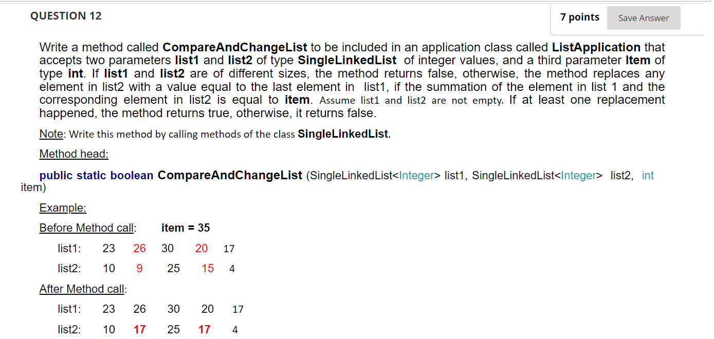ITCS214 Please I need answer as soon as possible. Java language. QUESTION