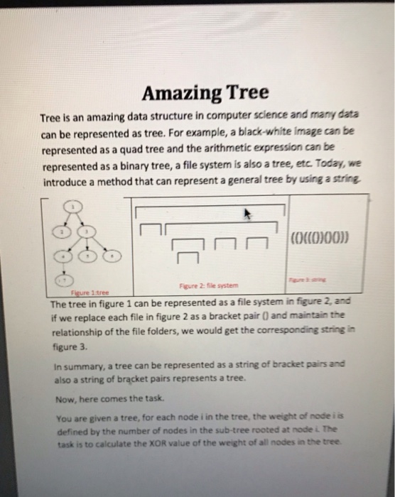  Amazing Tree Tree is an amazing data structure in computer science