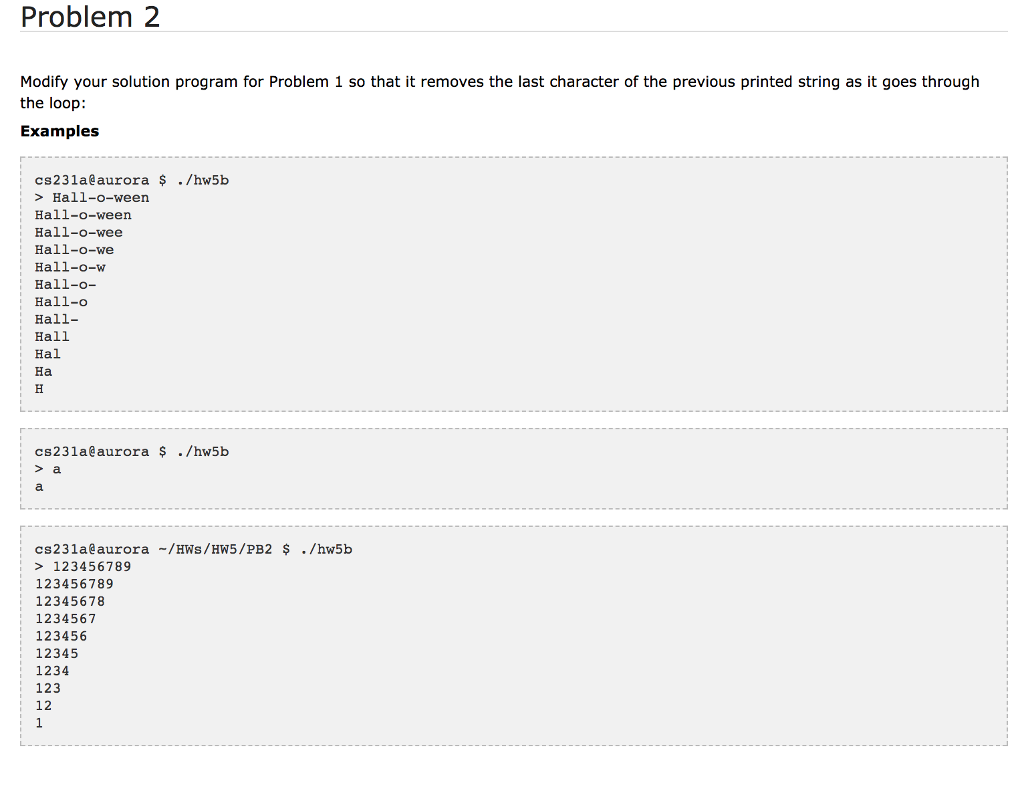  Problem 2 Modify your solution program for Problem 1 so that