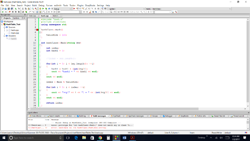 error and can't seem to resolve it I'll post the header file