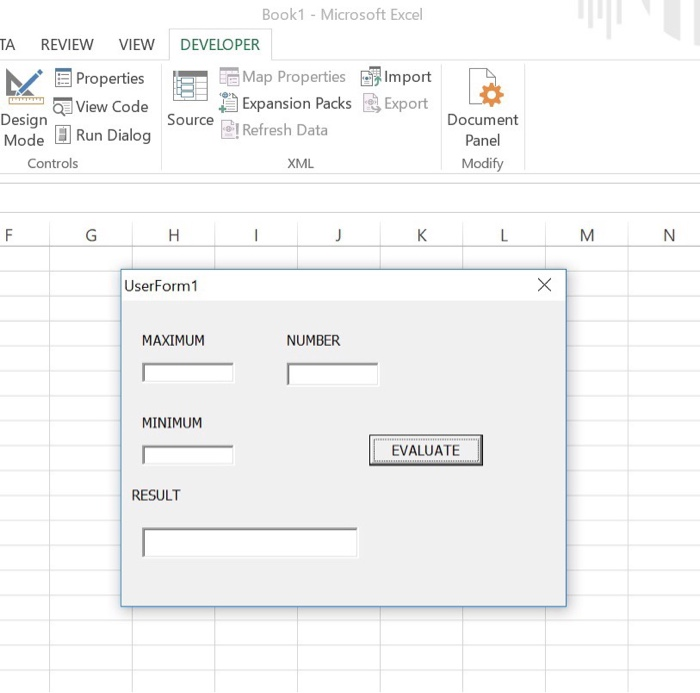  use microsoft excel VBA create a userform that you will input