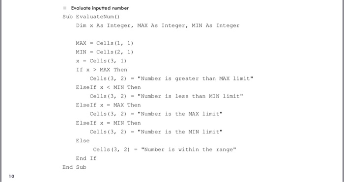 a number in the maximum and in the minimum and it will