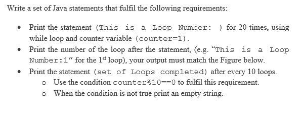  Hello this question is related to java language Please, don't answer
