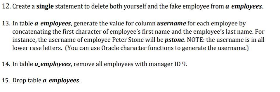1. Run the following statement to create a copy of the table