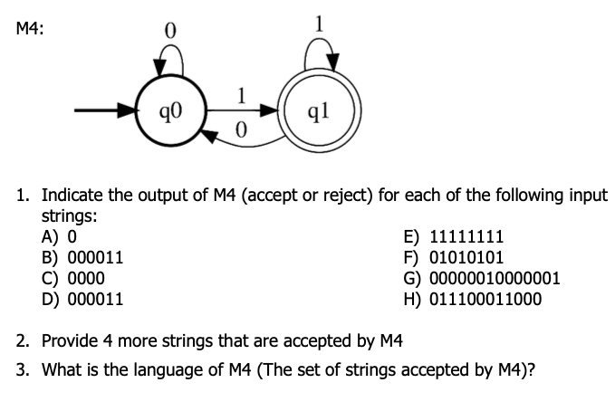 E) 00010 B) O F) 000100 C) 00000000 G) 0001000 D) 0001