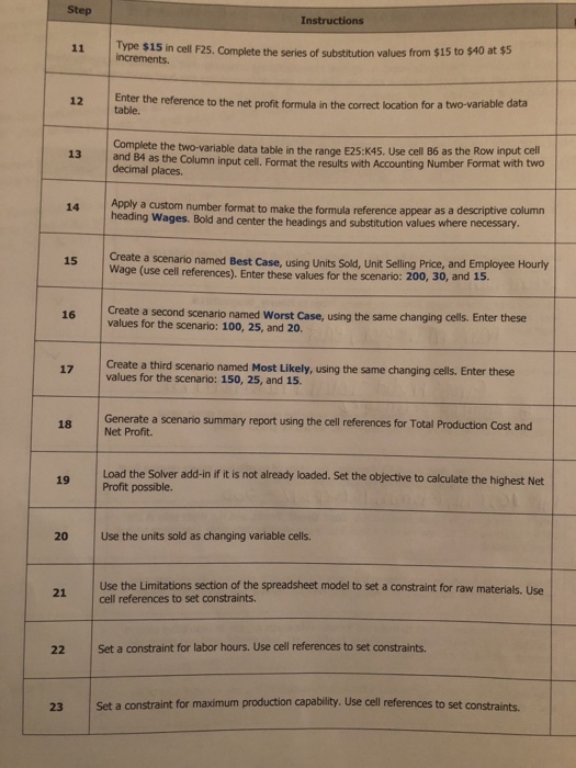 through each step in excel starting with #8 Exces Project EX16 XL_CH06_GRADER_CAP_HW