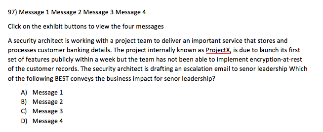  97) Message 1 Message 2 Message 3 Message 4 Click on