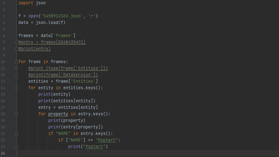 only display the outputs for the "UID" : 268435471, "ID" : PLAYER13,