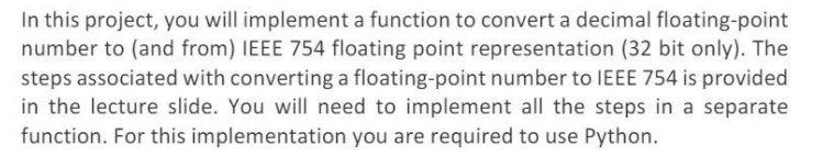 can you help me with assignment ? In this project, you will